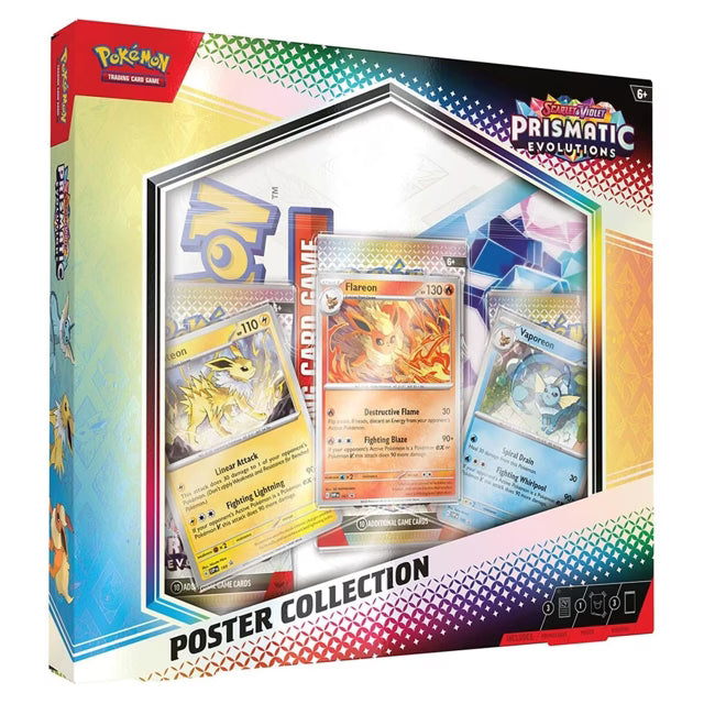 Pokémon TCG Scarlet & Violet Prismatic Evolutions - Poster Collection