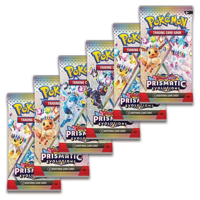Pokémon TCG: Scarlet & Violet Prismatic Evolutions Booster Bundle