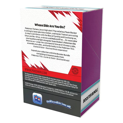 Pokemon TCG Scarlet & Violet Destined Rivals Booster Bundle