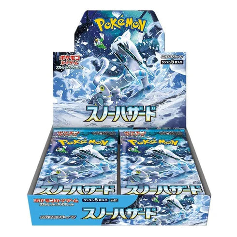 Snow Hazard sv2P Booster Box SV2P - Japanese Pokémon TCG